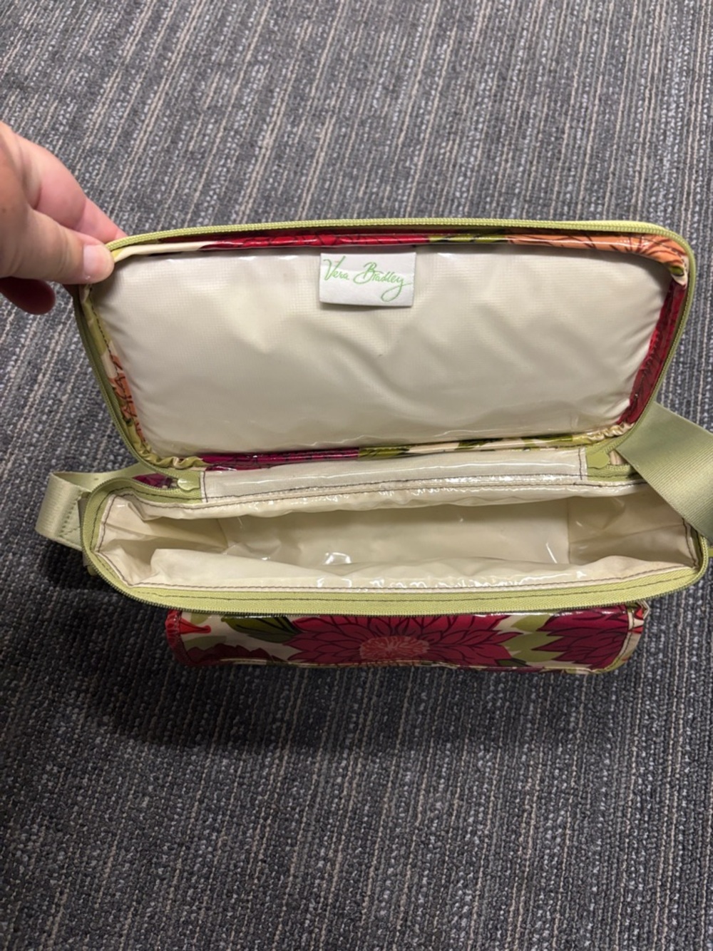 Vera Bradley Hello Dahlia lunch bag - Picture 3 of 6